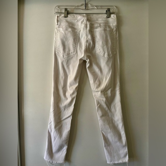 rag & bone Dre Capri Jeans in White Women’s Size 25 - Picture 6 of 11